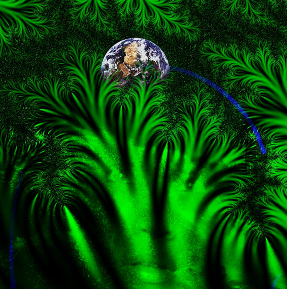 Csodás Börtönöm (My Wondrous Prison) — digital art, 2000