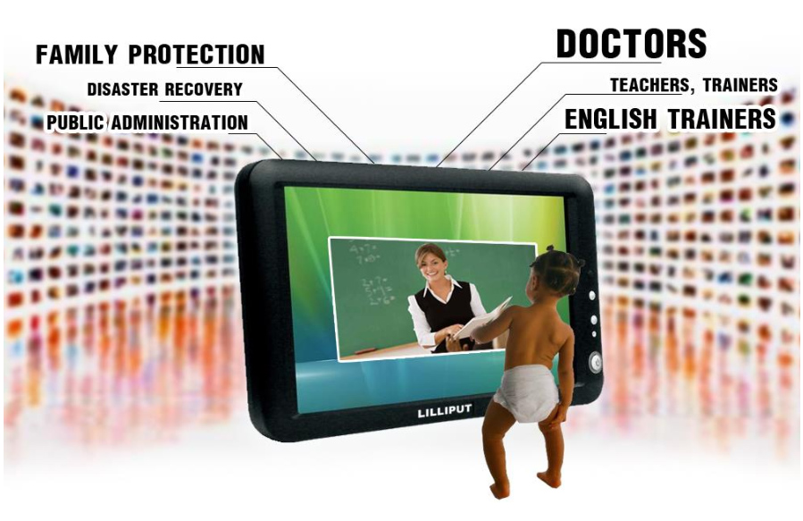 Papua — ICT-driven social development concept